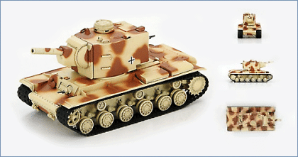 1:72 PzKpfw KW II 754 Panzerkompanie (zbv) 66, Malta invasion force, 1941