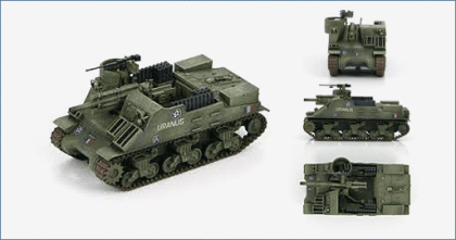 1:72 M7 HMC Priest 2nd French Tank Division, July 1944 