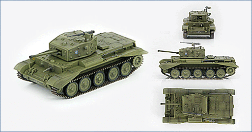 1:72 Centaur I (Cruiser Mk.VIII) Hellenic Army, Macedonia 1957