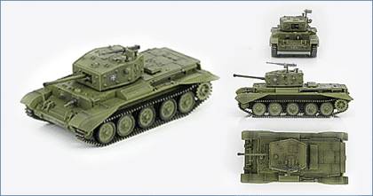 1:72 Centaur I (Cruiser Mk.VIII) Hellenic Army, Macedonia 1957