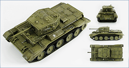 1:72 British Cromwell IV Command Tank of 1st Polish Armour Div., Brigadier Stanislaw Maczek, 1944