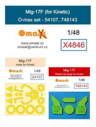 1:48 Mig-17F O-max set (for Kinetic)