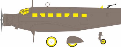 1:72 Ju 52/3mg4e - Mask Set (for Airfix Kits)