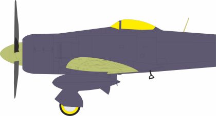 1:32 Hawker Sea Fury FB.11 - Mask Set (for DBM Kits)