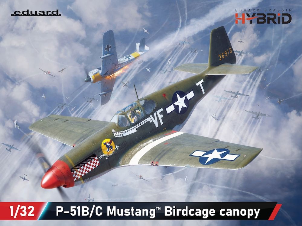 1:32 P-51 B/C Mustang (Birdcage Canopy) The Hybrid Edition