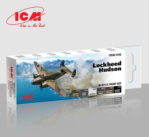 Lockheed Hudson Acrylic Paints Set