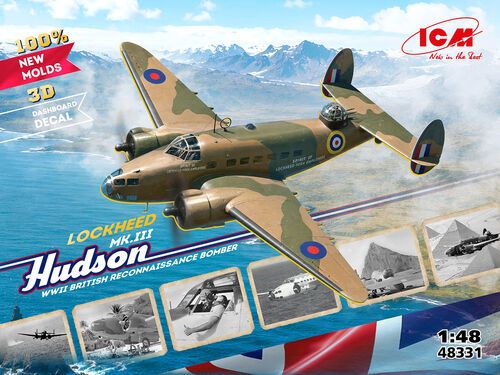 1:48 Lockheed Hudson Mk. III - British WWII Reconnaissance Bomber