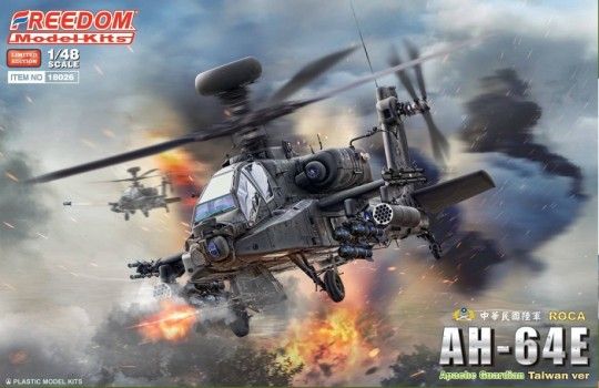 1:48 AH-64E APACHE GUARDIAN ATTACK HELICOPTER