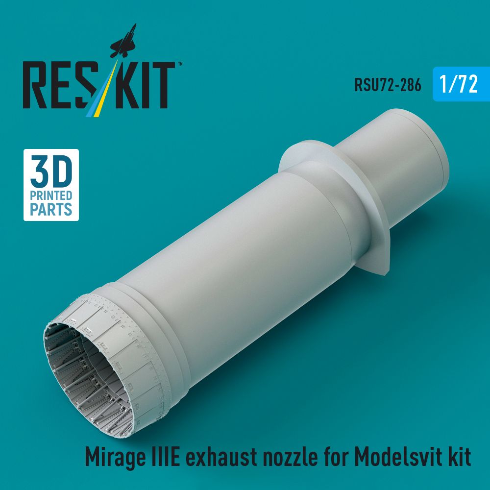 1:72 Mirage IIIE - exhaust nozzle (Modelsvit) (3D Printed)