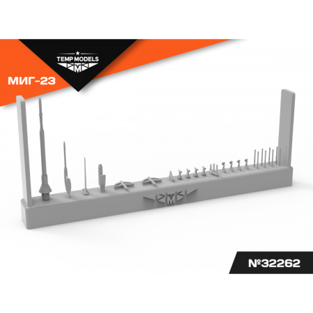 HIGHLY DETAILED SENSING UNITS MIG-23 1/32
