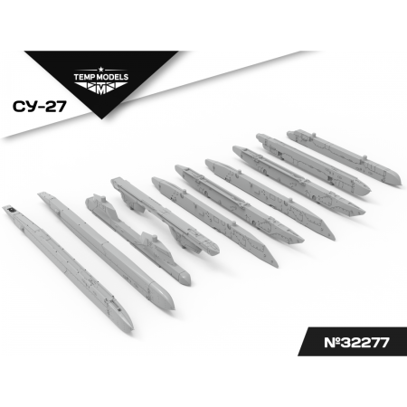 HIGHLY DETAILED LAUNCHERS SU-27 1/32