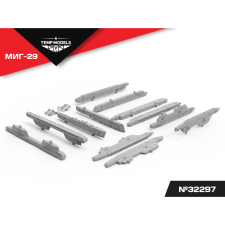 HIGHLY DETAILED LAUNCHERS MIG-29 1/32