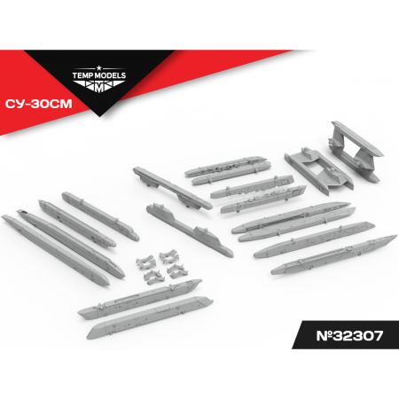 HIGHLY DETAILED LAUNCHERS SU-30SM 1/32
