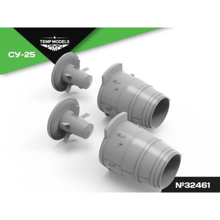 HIGHLY DETAILED EXHAUST NOZZLES SET R-95SH FOR SU-25 1/32
