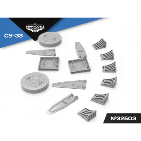 SET OF PLUGS AND PADS FOR SU-33 1/32