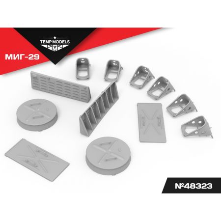 SET OF PLUGS AND PADS FOR MIG-29 1/48