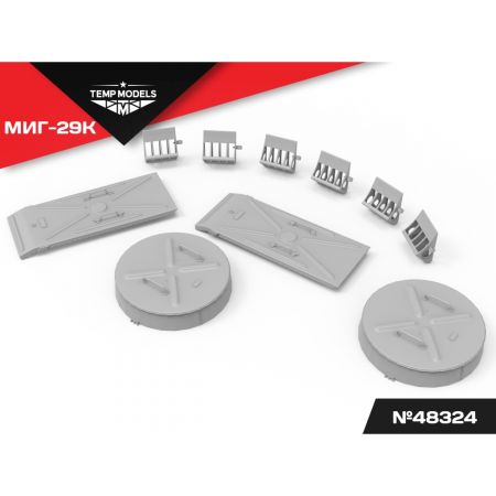 SET OF PLUGS AND PADS FOR MIG-29K 1/48