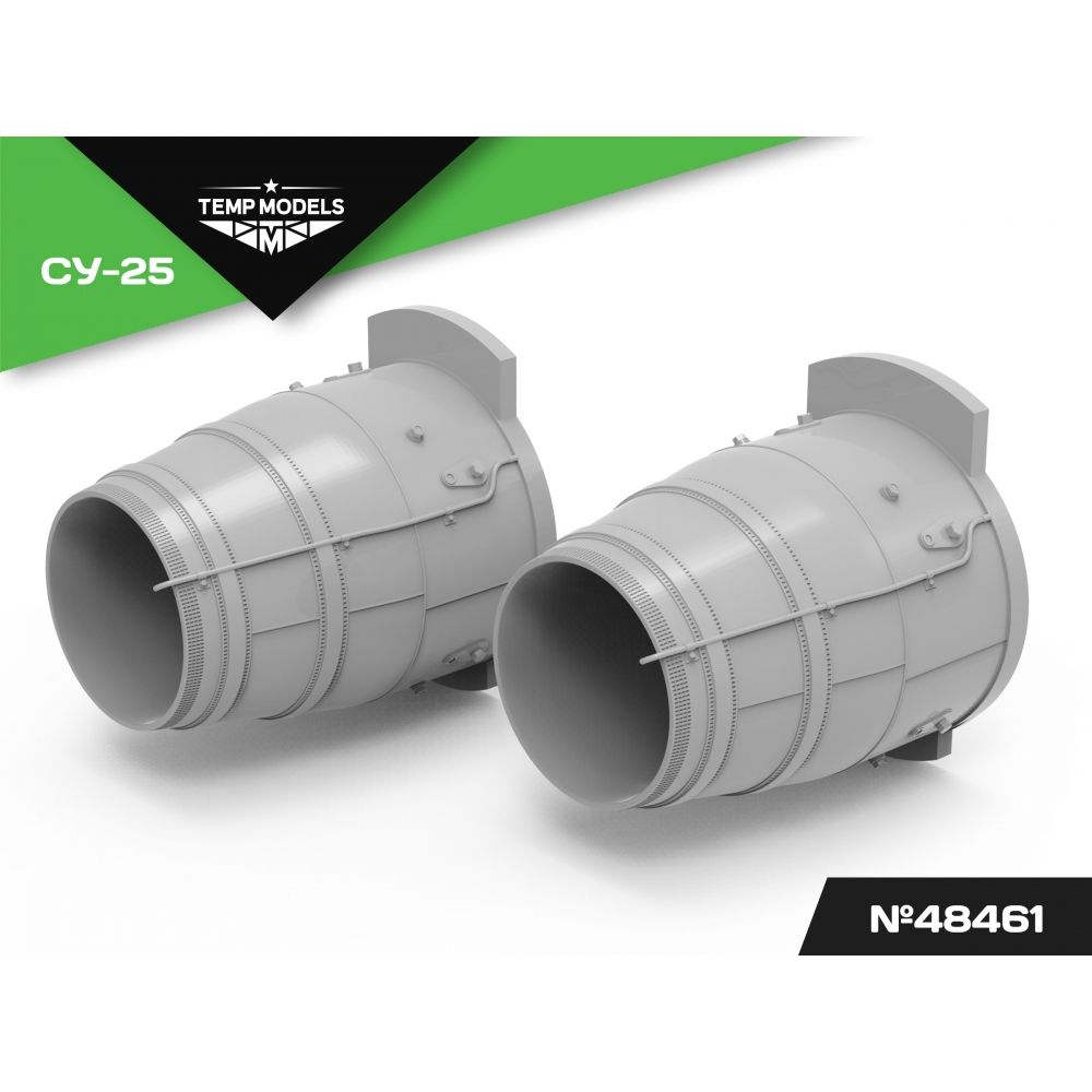 HIGHLY DETAILED EXHAUST NOZZLES SET R-95SH FOR SU-25 1/48