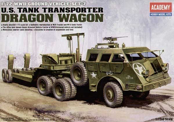1:72 U.S. Tank Transporter Dragon Wagon