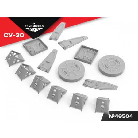 SET OF PLUGS AND PADS FOR SU-30 1/48