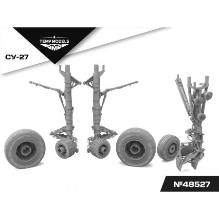 SU-27 LANDING GEARS 1/48