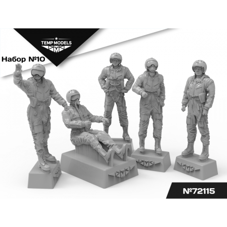 VMSK PILOTS Set No. 10 1/72