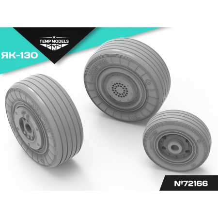 HIGHLY DETAILED WHEEL SET YAK-130 1/72