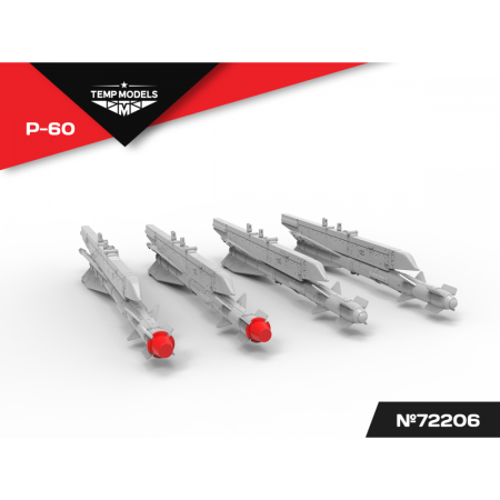 HIGHLY DETAILED MISSILE R-60 1/72