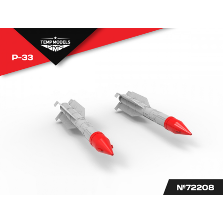 HIGHLY DETAILED MISSILE R-33 1/72