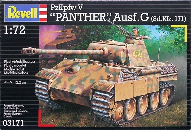 1:72 PzKpfw V. Panther Ausf.G (Sd.Kfz.171)