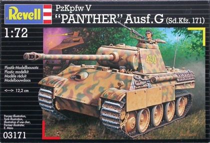 1:72 PzKpfw V. Panther Ausf.G (Sd.Kfz.171)