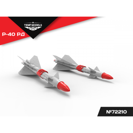 HIGHLY DETAILED MISSILE R-40 RD 1/72