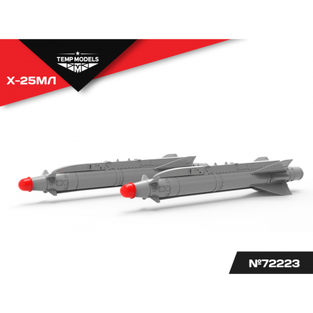  GUIDED MISSILE X-25 ML 1/72