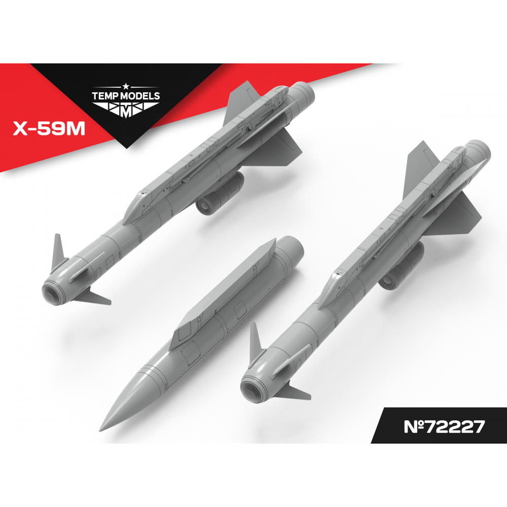  GUIDED MISSILE X-59 M 1/72
