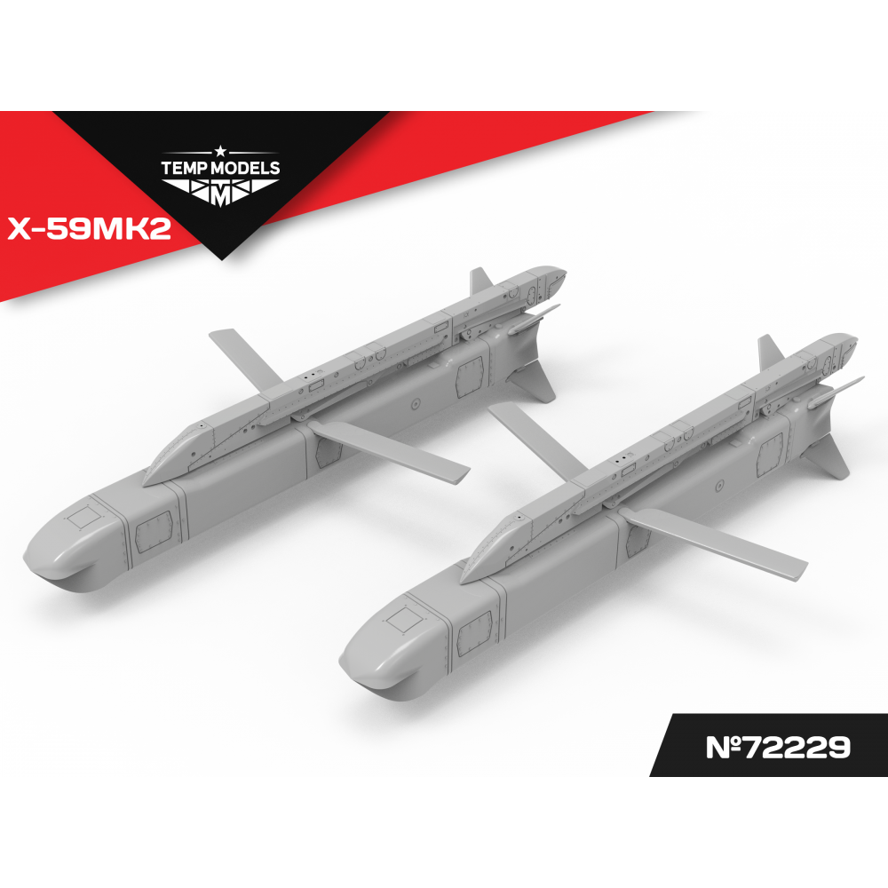 GUIDED MISSILE X-59MK2 1/72