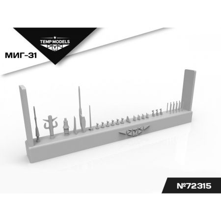HIGHLY DETAILED SENSING UNITS MIG-31 1/72