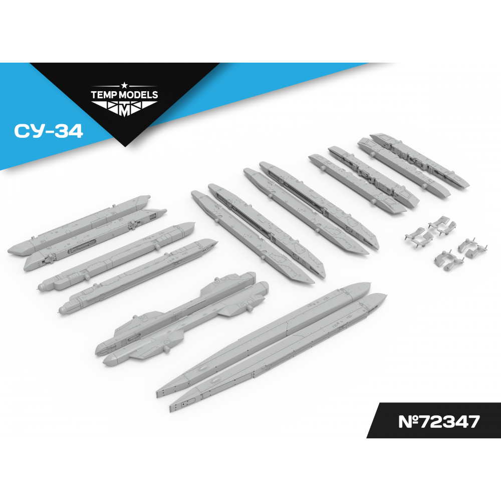 HIGHLY DETAILED LAUNCHERS SU-34 1/72
