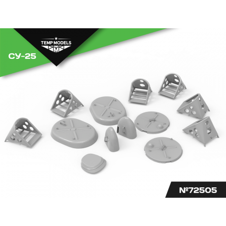 SET OF PLUGS AND PADS FOR SU-25 1/72