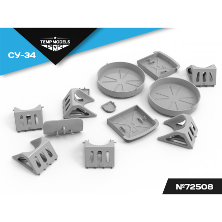 SET OF PLUGS AND PADS FOR SU-34 1/72