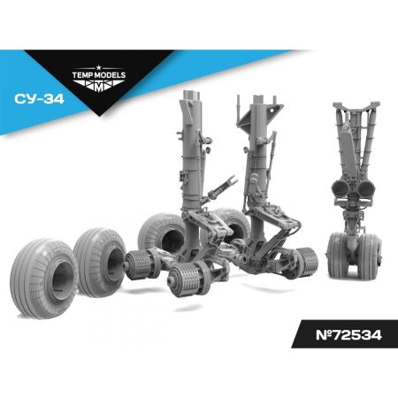 SU-34 LANDING GEARS 1/72