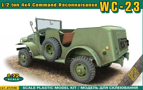 1:72 WC-23 1/2 ton 4x4 Command Reconnaisanse