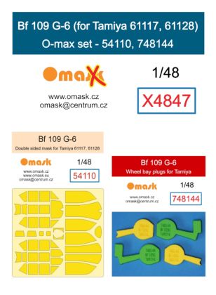 1:48 Bf 109 G-6 O-max set (for Tamiya 61117, 61128)