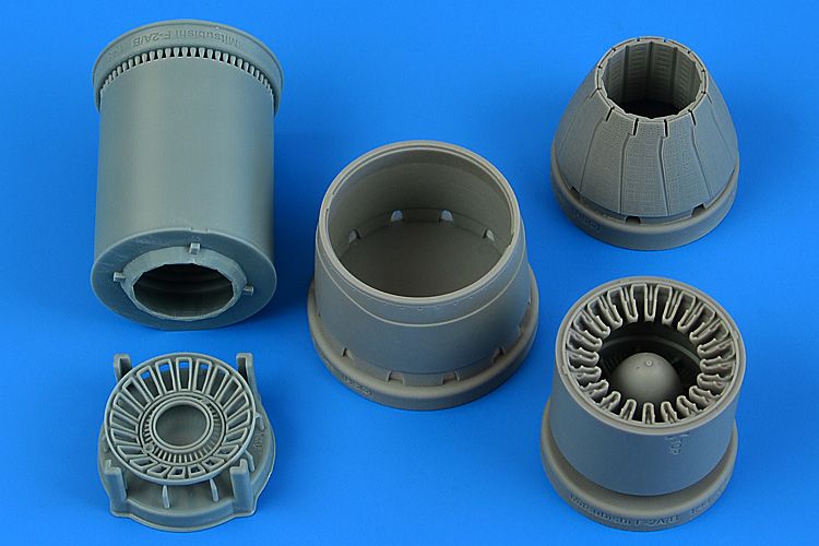 1:48 Mitsubishi F-2 A/B - Exhaust Nozzle CLOSED for Hasegawa