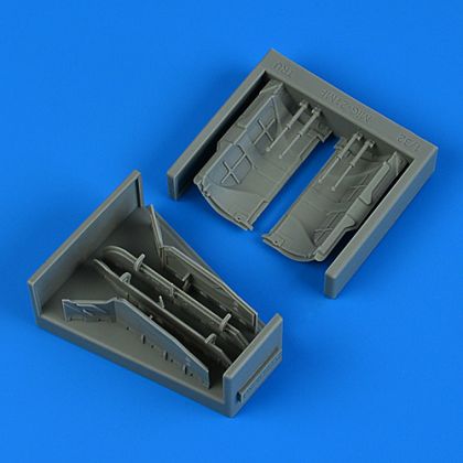 1:32 MiG-21MF undercarriage covers - Trumpeter