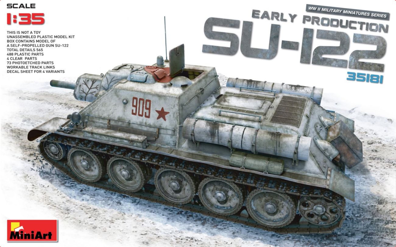 1:35 SU-122 Early Production
