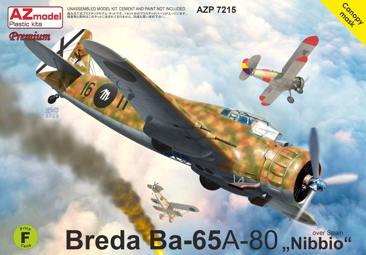 1:72 Breda Ba-65A-80 „Nibbio“ Over Spain