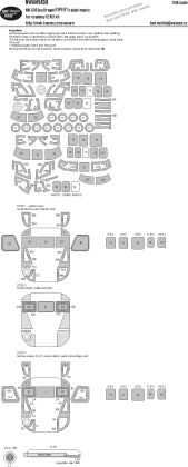 1:48 Sikorsky MH-53 E Sea Dragon - EXPERT Kabuki Masks (for Academy 12703 Kit)