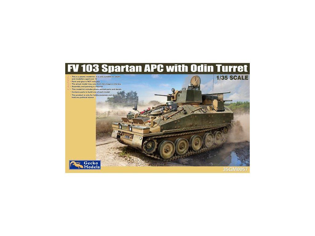 1:35 British FV 103 Spartan APC with Odin Turret