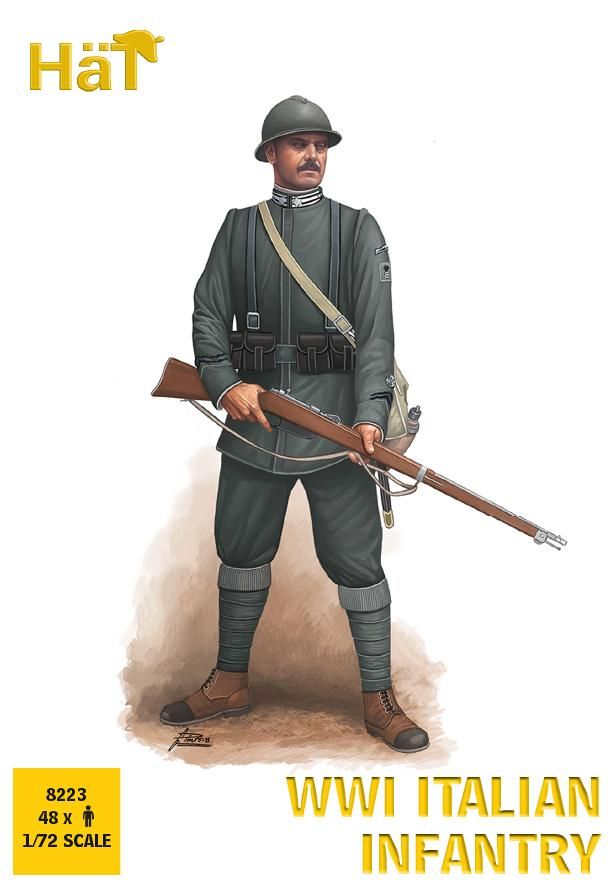 1:72 Italian WWI Infantry (48 figures)
