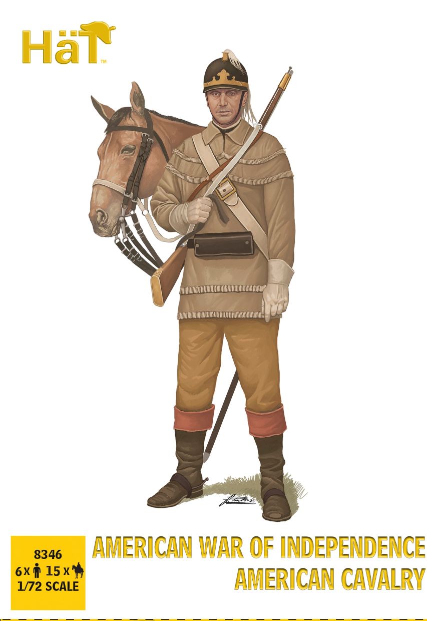 1:72 American War of Independence - American Cavalry